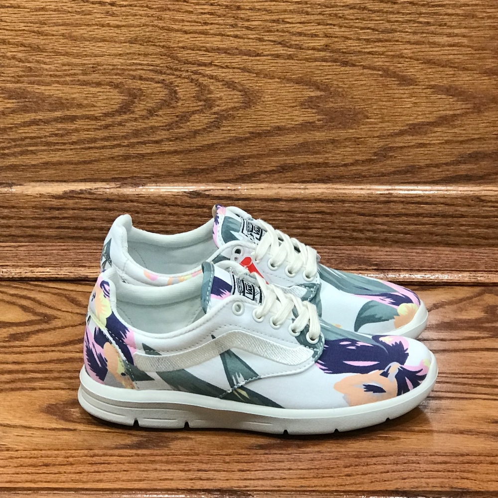 Vans Iso 1.5 Vintage Floral Marshmallow Shoes - Picture 3 of 8